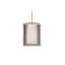 Besa Lighting Pahu 8 Cable Pendant, Trans. Smoke/Opal, Bronze Finish, 1x100W Incandescent 1KG-S00607-BR - alternate 1